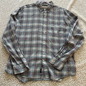 Faherty Plaid Dress Shirt